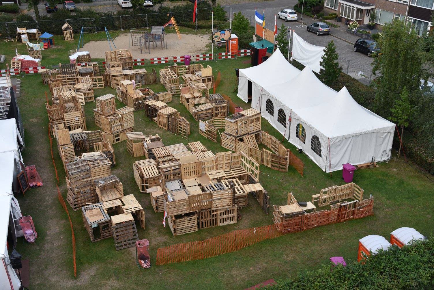 construction village image